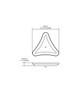 Pendant Options Three Light Pan in Polished Chrome (45-3T-CHR)