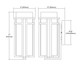 Croftwell One Light Outdoor Wall Sconce in Textured Matte Black (45-45187/1)