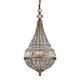 ELK Home - 46046/3 - Three Light Pendant - Empire - Mocha