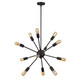 ELK Home - 46231/12 - 12 Light Chandelier - Delphine - Oil Rubbed Bronze