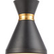 Modley One Light Mini Pendant in Matte Black (45-46503/1)