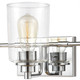 Robins Three Light Vanity in Polished Chrome (45-46622/3)
