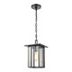 ELK Home - 46693/1 - One Light Outdoor Pendant - Radnor - Matte Black