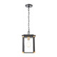 Vincentown One Light Outdoor Pendant in Matte Black (45-46723/1)