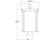 Vincentown One Light Outdoor Post Mount in Matte Black (45-46724/1)