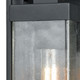 Overton One Light Outdoor Wall Sconce in Matte Black (45-47500/1)