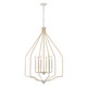 ELK Home - 52277/6 - Six Light Pendant - Breezeway - White Coral