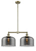 manufacturer_finish:Antique Brass|manufacturer_glass:Light Smoke X-Large Bell