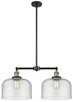 manufacturer_finish:Black Antique Brass|manufacturer_glass:Seedy X-Large Bell