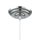 Dubois One Light Mini Pendant in Polished Chrome (45-56662/1)