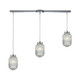 ELK Home - 56662/3L - Three Light Pendant - Dubois - Polished Chrome