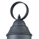 Onion One Light Outdoor Post Mount in Aged Zinc (45-57172/1)