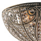 Elizabethan Six Light Flush Mount in Dark Bronze (45-5963/6)