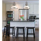 Chadwick LED Pendant in Polished Nickel (45-66113-1-LED)