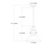 Chadwick LED Pendant in Antique Copper (45-66148-1-LED)