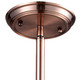 Chadwick LED Mini Pendant in Antique Copper (45-66149-1-LED)