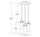 Fulton Three Light Pendant in Oil Rubbed Bronze (45-66326/3)