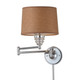 ELK Home - 66804-1 - One Light Swingarm Wall Sconce - Insulator Glass - Polished Chrome