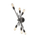 Xenia Six Light Wall Sconce in Oil Rubbed Bronze (45-66909/6)