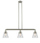 manufacturer_finish:Brushed Satin Nickel|manufacturer_glass:Clear Small Cone