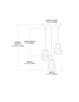 Avalon Three Light Pendant in Satin Nickel (45-73011-3)