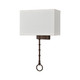 Shannon Two Light Wall Sconce in Oil Rubbed Bronze (45-75030/2)