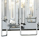 Crosby Two Light Vanity Lamp in Polished Chrome (45-81370/2)