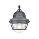 Eastport One Light Outdoor Wall Sconce in Aged Zinc (45-83420/1)