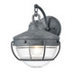 Eastport One Light Outdoor Wall Sconce in Aged Zinc (45-83421/1)