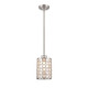ELK Home - 85500/1 - One Light Mini Pendant - Sagamore - Brushed Nickel