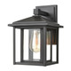 ELK Home - 87130/1 - One Light Outdoor Wall Sconce - Solitude - Matte Black