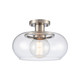 ELK Home - 89754/1 - One Light Semi Flush Mount - Clement - Antique Nickel