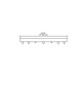 Pendant Options Eight Light Pan in Satin Nickel (45-8R-SN)