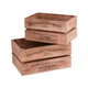 Boxes (Set of 2) in Brown (45-BOX001)