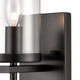 Oakland One Light Wall Sconce in Black (45-CN290126)