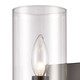 Oakland One Light Wall Sconce in Black (45-CN290126)