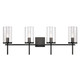 ELK Home - CN290416 - Four Light Vanity - Oakland - Black