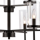 Oakland Nine Light Chandelier in Black (45-CN290926)