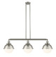 Innovations - 213-SN-HFS-81-SN - Three Light Island Pendant - Franklin Restoration - Brushed Satin Nickel