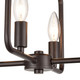 Park Slope Four Light Flush Mount in Oil Rubbed Bronze (45-CN330481)