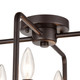 Park Slope Four Light Flush Mount in Oil Rubbed Bronze (45-CN330481)
