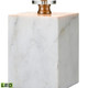 Stand LED Table Lamp in White (45-D4491-LED)