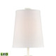 Winona LED Table Lamp in Matte White (45-D4699-LED)