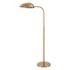 Alda One Light Floor Lamp in Aged Brass (45-H0019-11106)