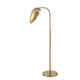 Alda One Light Floor Lamp in Aged Brass (45-H0019-11106)