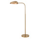 Alda One Light Floor Lamp in Aged Brass (45-H0019-11106)