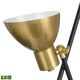 Wyman Square LED Table Lamp in Satin Gold (45-H0019-9511-LED)