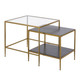 Carrick Nesting Tables - Set of 2 in Dark Mahogany (45-H0805-9920/S2)