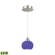 ELK Home - LCA401-7-16M - LED Mini Pendant - Ciotola - Satin Nickel