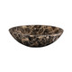 ELK Home - MAVE170CDE - Vessel Sink - Stone Vessel - Dark Brown